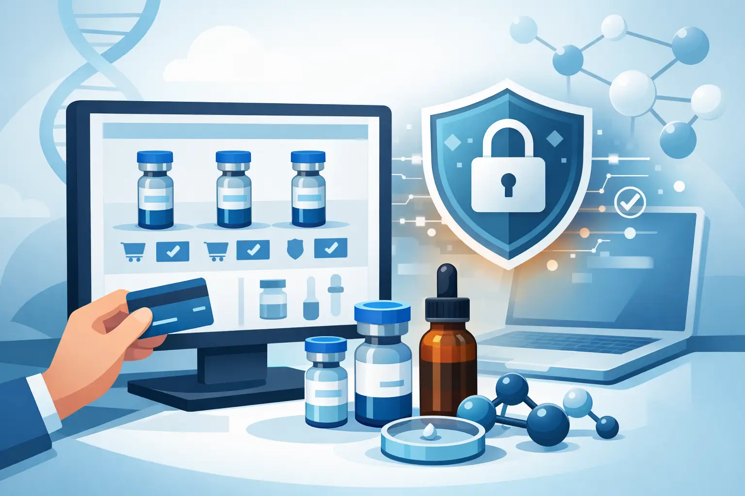 How to Buy Research Peptides Online Safely