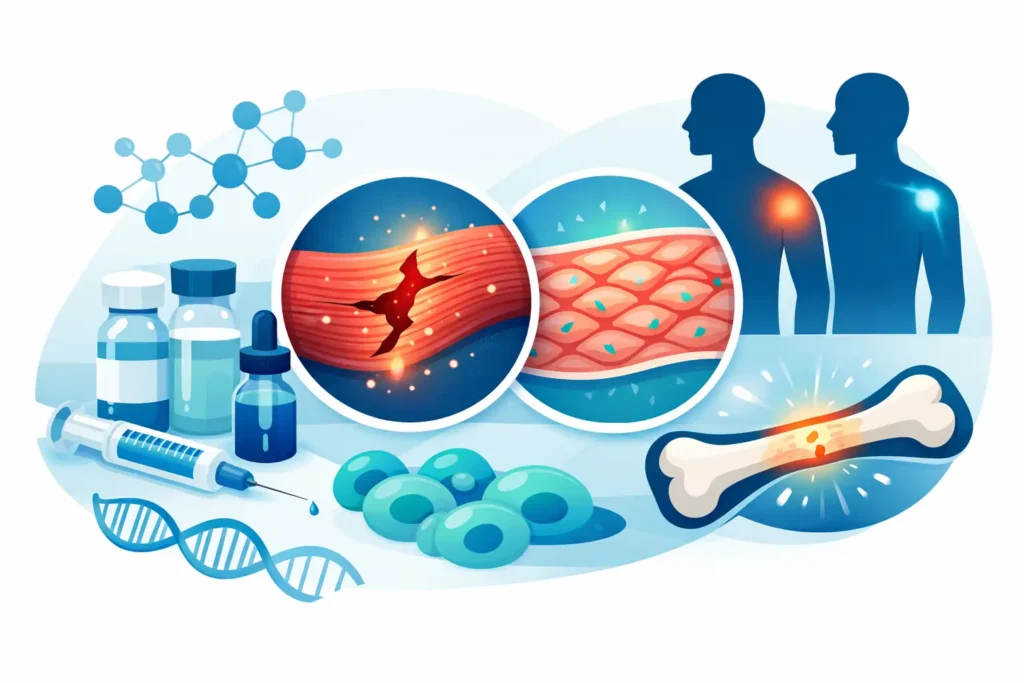 Best Peptides for Tissue Repair Compared