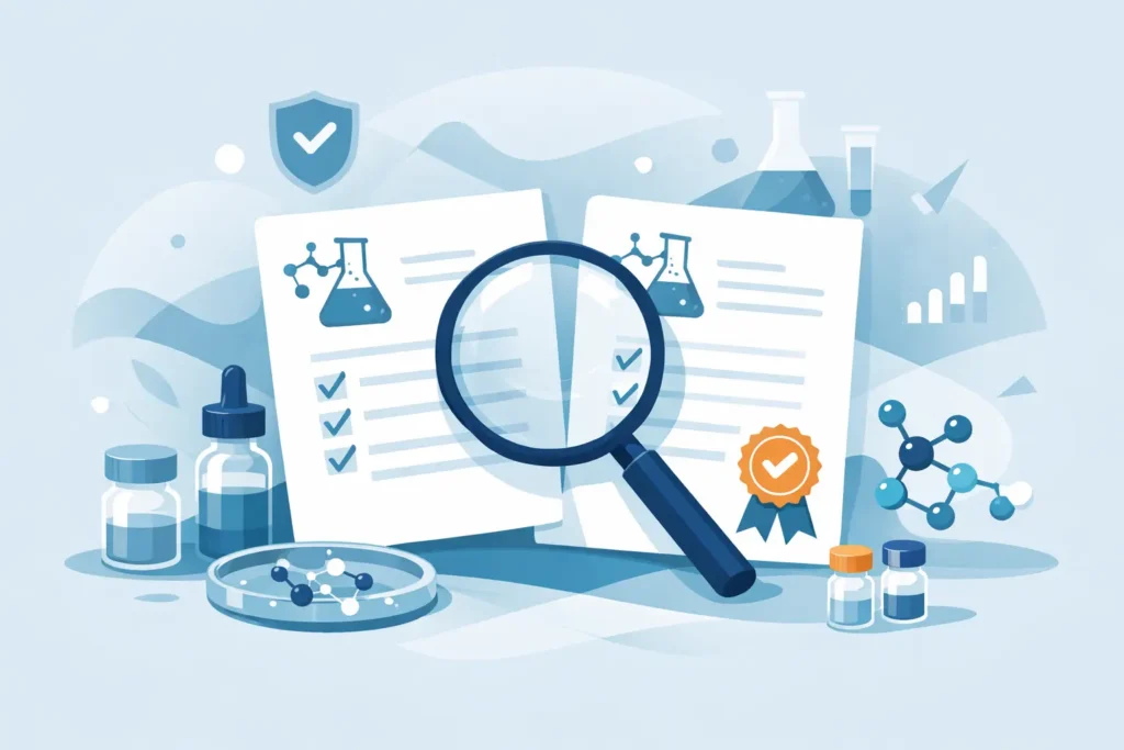How to Compare Peptide Certificates Before Buying